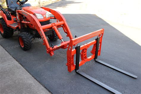 kubota skid steer pallet forks|kubota pallet forks for tractors.